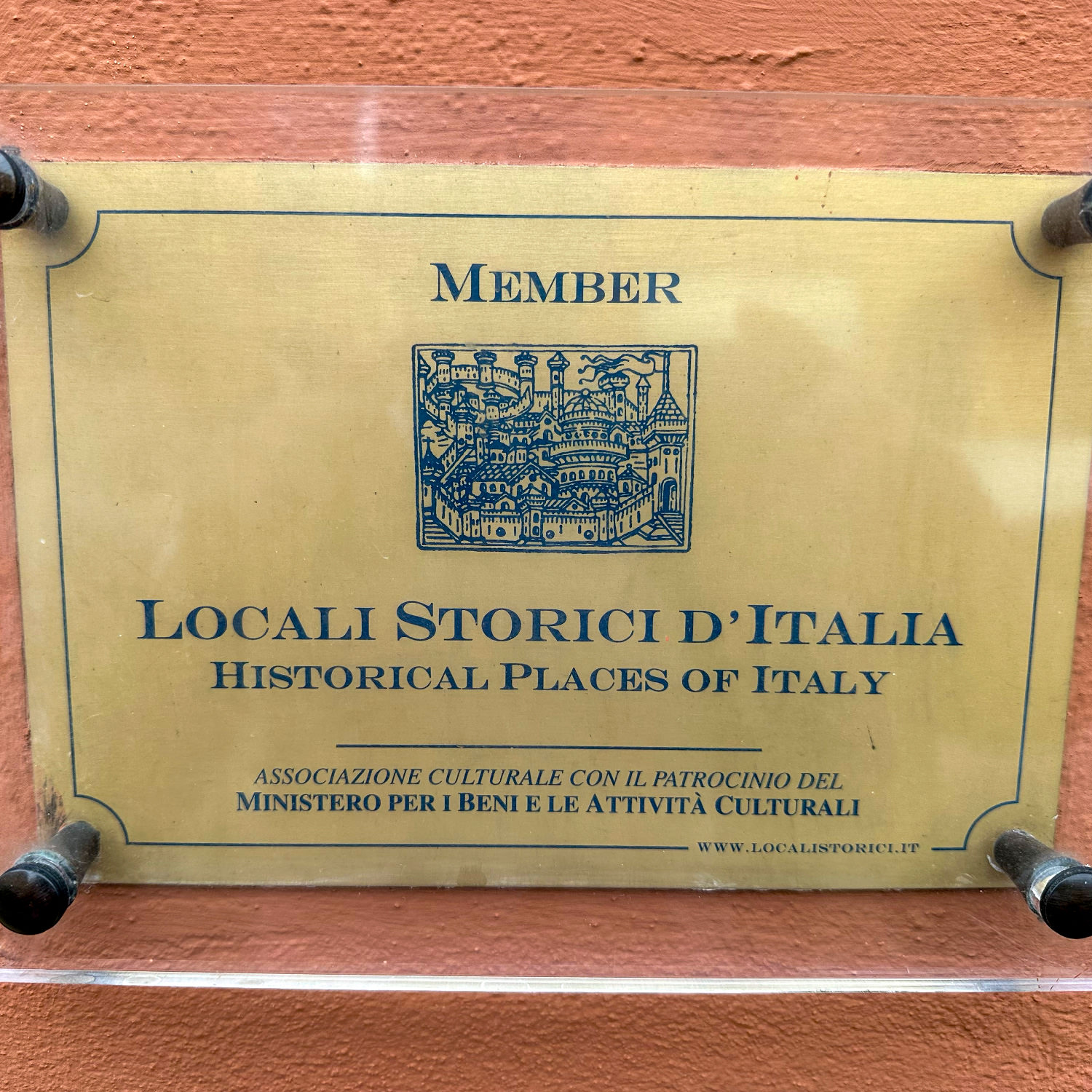 Targa "Locali storici d'Italia"